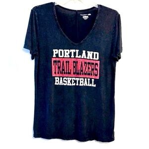 NBA Portland Trail Blazers Black T-Shirt